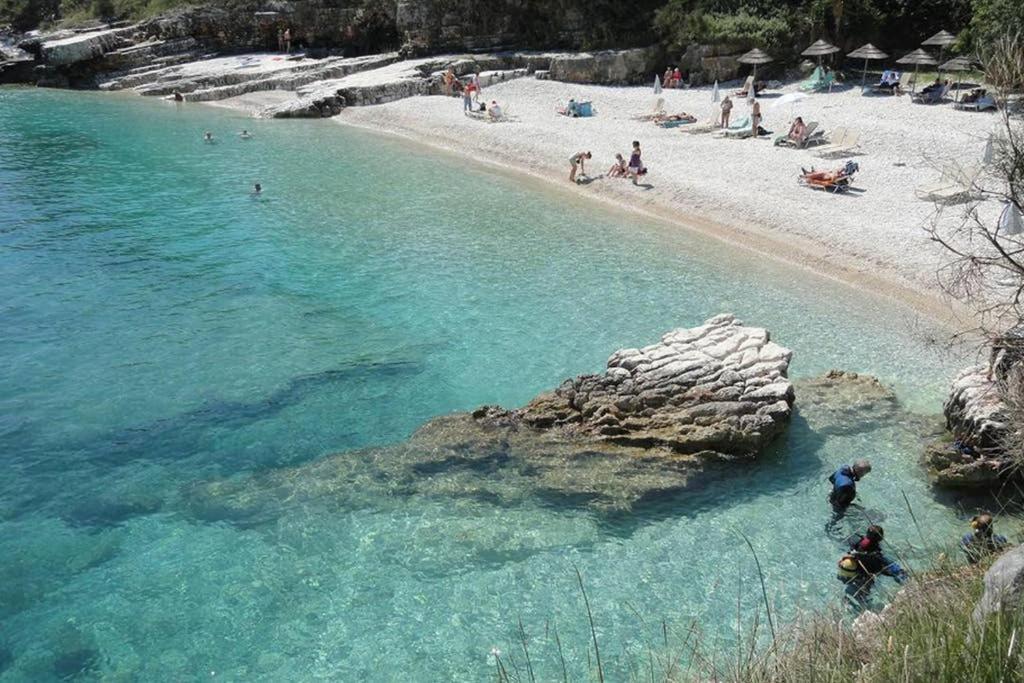 Corfu Island Kassiopi'S Best Sea View Apartment Exteriör bild